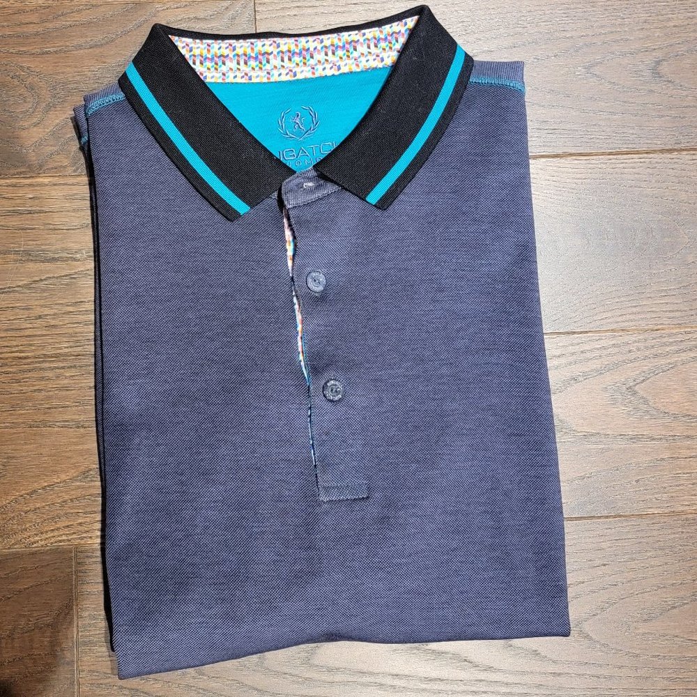 Bugatchi Uomo Men's Polo Size Large